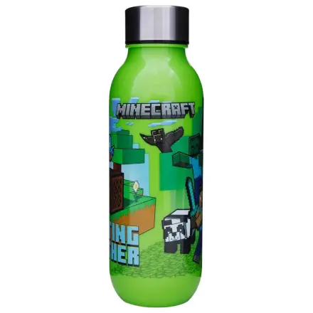 Minecraft Crafting plastična steklenica za vodo z navojnim pokrovčkom 640 ml fotografija izdelka