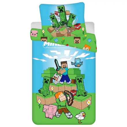 Minecraft Creeper Chaos prevleka za odejo fotografija izdelka