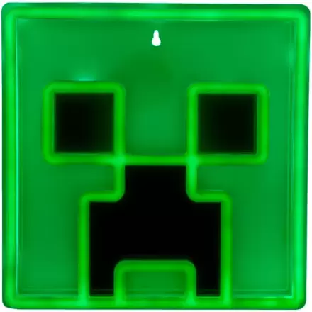 Minecraft Creeper LED stenska svetilka 25 cm termékfotója