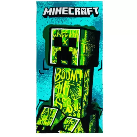 Minecraft Brisača Premium Creeper 70 x 140 cm termékfotója