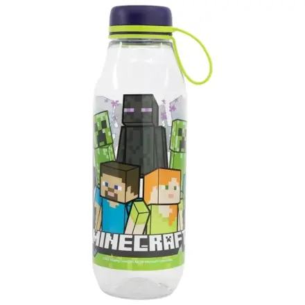 Minecraft Creeper Squad Ecozen plastična steklenica za vodo z navojnim pokrovčkom 650 ml fotografija izdelka