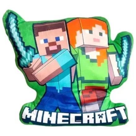 Minecraft Duo 3D oblikovana blazina, okrasna blazina 40 cm fotografija izdelka