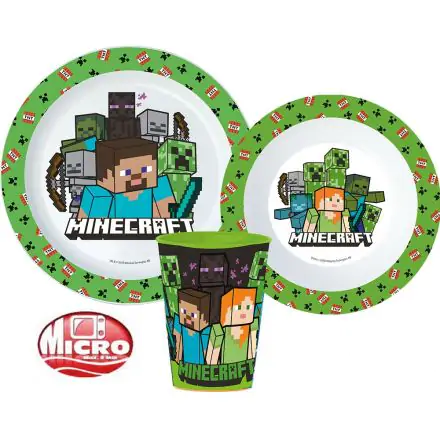 Minecraft set posode, mikro plastični set fotografija izdelka