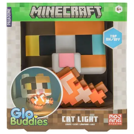 Minecraft GloBuddies Svetleča mačka 15 cm fotografija izdelka