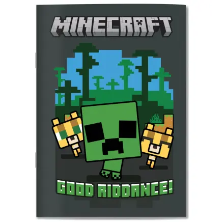 Minecraft Good Riddance B/5 črtasti zvezek 40 strani fotografija izdelka
