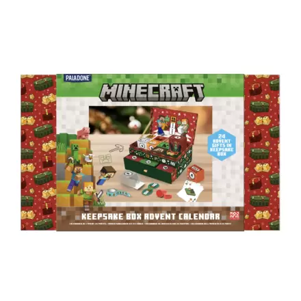 Minecraft Advent Calendar Spominska Škatla Adventni Koledar fotografija izdelka
