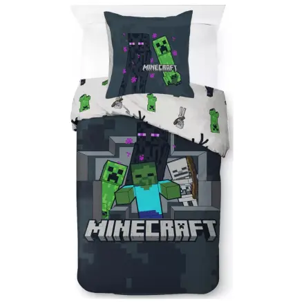 Minecraft Last Block Standing prevleka za odejo fotografija izdelka