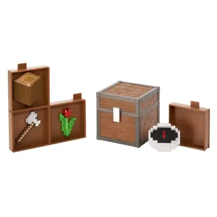 Minecraft skrinja z zakladom Gozd 10 cm fotografija izdelka