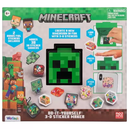 Minecraft izdelovalec 3D nalepk fotografija izdelka