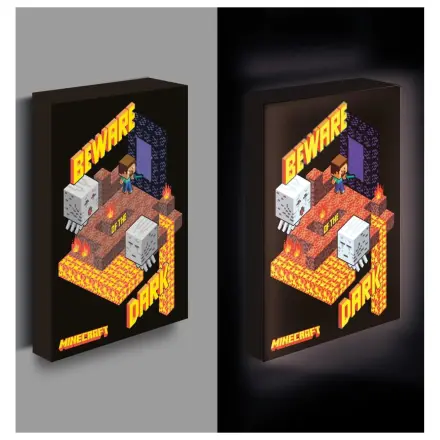 Minecraft lahka platnena slika 40x30 cm fotografija izdelka
