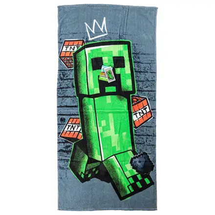 Minecraft Metro Art Creeper Brisača fotografija izdelka