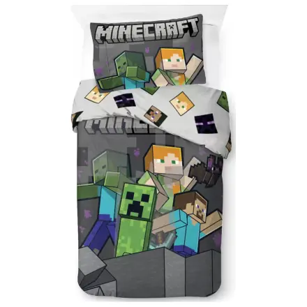 Minecraft Mob Fushion Mayhem Prevleka za odejo fotografija izdelka
