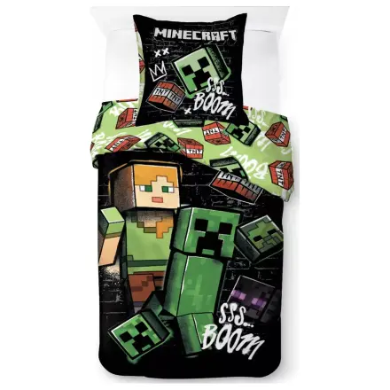 Minecraft Pixel Paradox prevleka za odejo fotografija izdelka