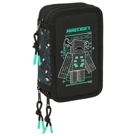 Minecraft zaslon trojni peresnik etui 37 kosov fotografija izdelka