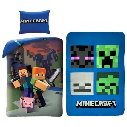 Minecraft Steve and Alex komplet prevleke za odejo in flis odeje fotografija izdelka