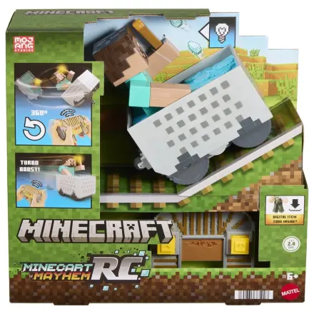 Minecraft RC Vozilo Steve in Minecart fotografija izdelka