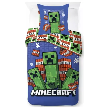 Minecraft Survive the Spiral prevleka za odejo fotografija izdelka