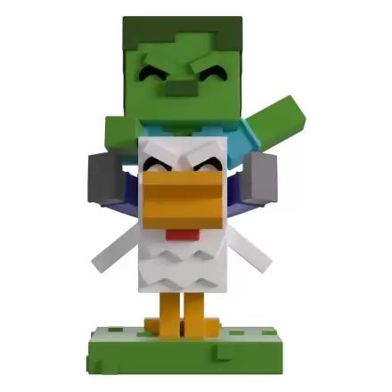 Minecraft Vinilna Figura Chicken Jockey 12 cm fotografija izdelka