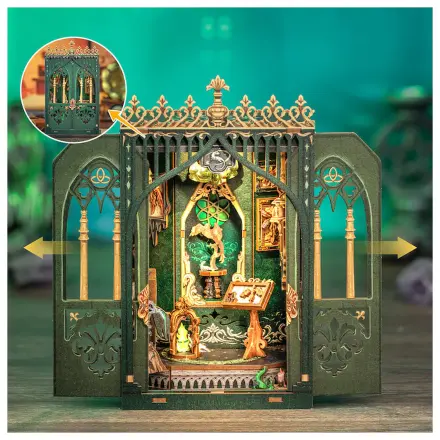 MINIATURNA HIŠA DIY The Darkness Herbarium 90 db + LED lučka komplet za sestavljanje fotografija izdelka