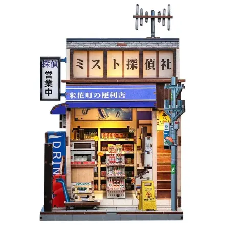 Komplet za sestavo modela miniaturne hiše Beika-cho Convenience Store 22 x 15 cm fotografija izdelka