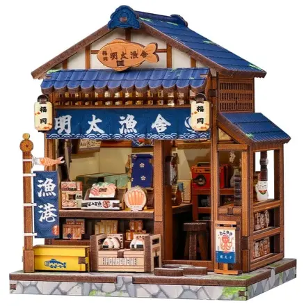 Model hiše v minaturi Komplet Fukuoka Mentaiko Kuhinja 11 x 9 cm fotografija izdelka