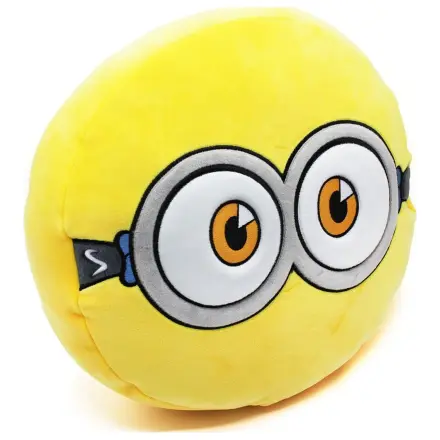Minions 3 okrogla plišasta blazina z vezenjem 30x10x30 cm fotografija izdelka