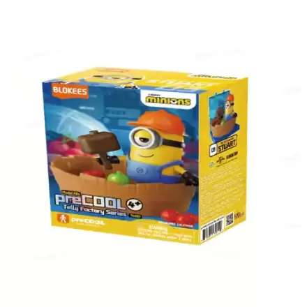 Minions Blokees PreCool Jelly Factory Series 1 Plastični model komplet 03 Stuart the Jelly maker fotografija izdelka