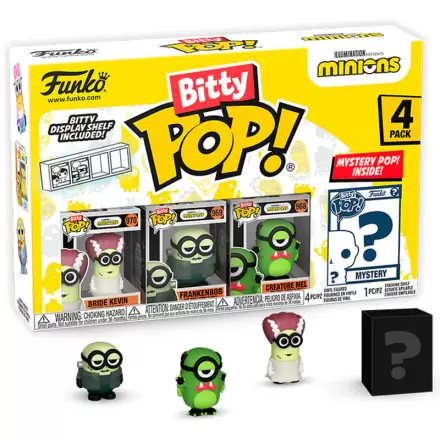 Minions Bitty Funko POP! Vinil figura 4-Pack Frankenbob 2,5 cm termékfotója