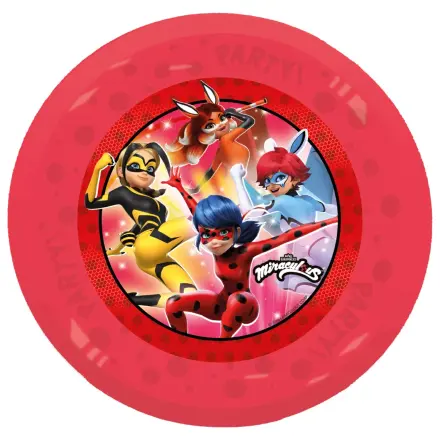 Miraculous Hero Micro Premium plastični pladenj, komplet 4 kosov, 21 cm fotografija izdelka