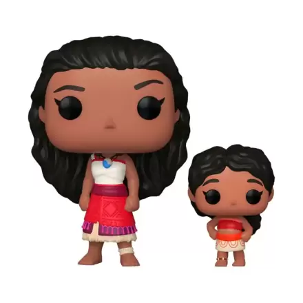 Moana 2 Funko POP! & Buddy Vinilna Figura Moana & Little Sis 9 cm 9 cm termékfotója