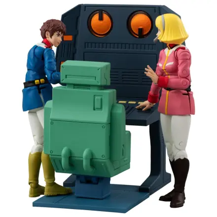 Mobile Suit Gundam G.M.G. Collection EX Diorama White Base Bridge Radio Operator Desk Set 10 cm (z darilom) fotografija izdelka