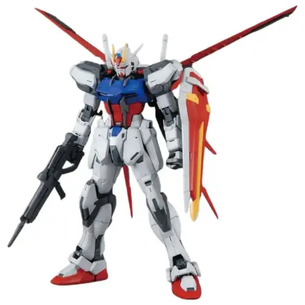 Mobile Suit Gundam MG 1/100 Aile Strike Ver RM model komplet figurica fotografija izdelka