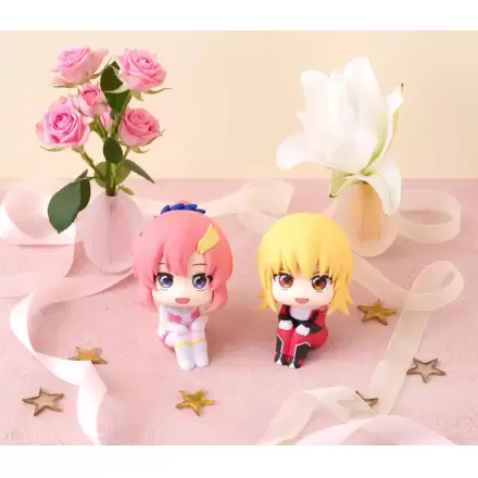 Mobile Suit Gundam Seed Freedom Look Up PVC kip Lacus Clyne & Cagalli Yula Athha (z darilom) 11 cm fotografija izdelka