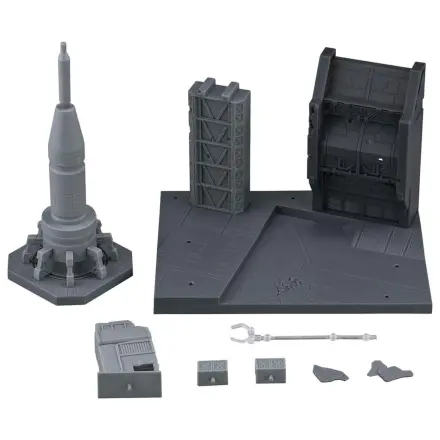 Mobile Suit Gundam SEED Realistic Model Series Diorama G Structure GS06M Heliopolis Battle Stage Material Color Edition 18 cm fotografija izdelka