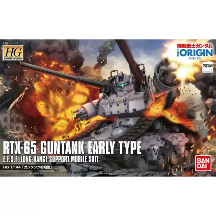 Mobile Suit Gundam: The Origin Guntank Early Type figura fotografija izdelka