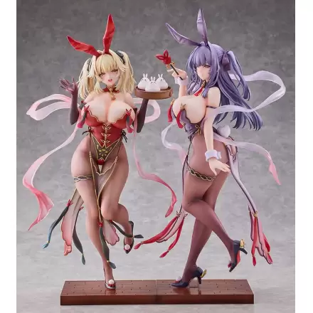 Moehime Union kipi 1/4 Cheongsam Bunny Yuri & Stella 45 cm termékfotója