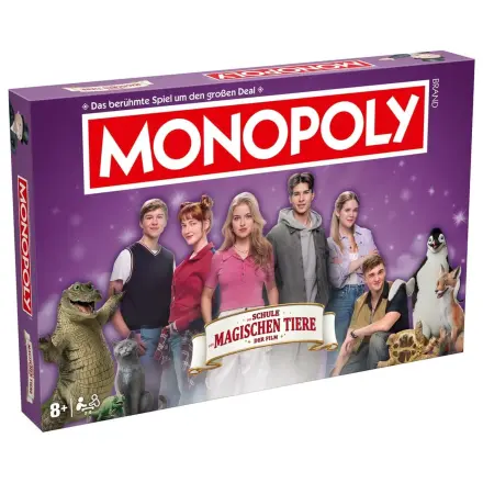 Monopoly Družabna Igra Šola Čarobnih Živali *Nemška Različica* fotografija izdelka