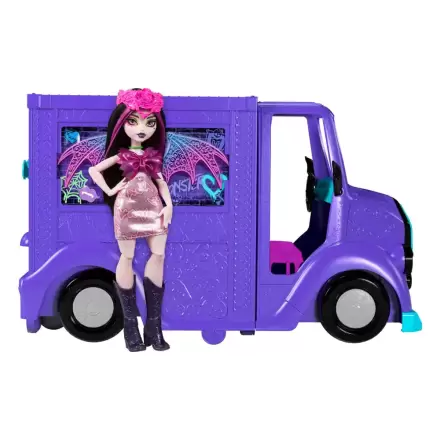 Monster High Igralni Set Fangtastic Rockin' Tovornjak s Hrano termékfotója