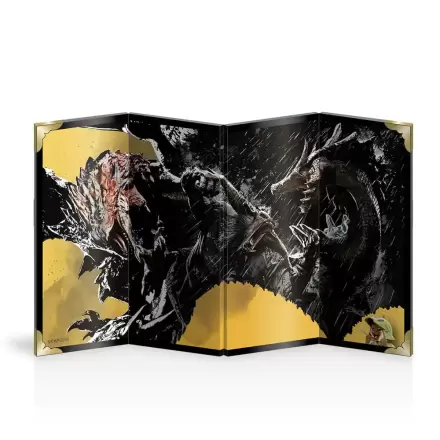 Monster Hunter Mini zložljiv zaslon, slika s tušem fotografija izdelka