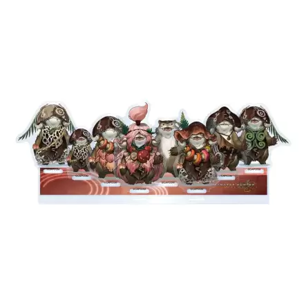 Monster Hunter Wilds Akrilno Stojalo Plumpeach Set 15 cm fotografija izdelka
