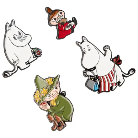 Moomin set 4 značk fotografija izdelka