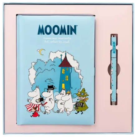 Moomin A5 zvezek in set pisal fotografija izdelka