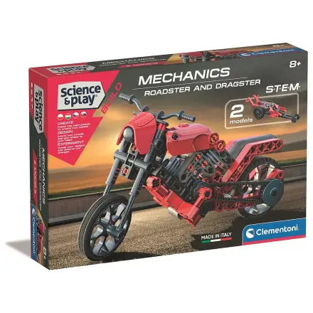 Igrača za sestavljanje dirkalnika, roadsterja in dragsterja fotografija izdelka