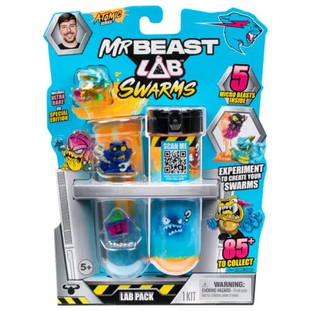 Mr. Beast Lab Swarms Series 2 mini figurice, 5-kratno pakiranje Atomic Series 2,5 cm fotografija izdelka