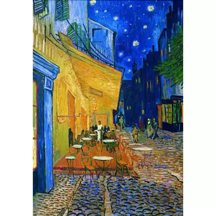 Museum Van Gogh Cafe Terrace at Night sestavljanka 1000 kosov termékfotója