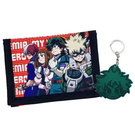 My Hero Academia set denarnica + obesek za ključe termékfotója