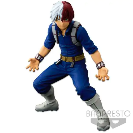 My Hero Academia Colosseum Modeling Academy Super Master Stars Piece Kip Shoto Todoroki 21 cm fotografija izdelka