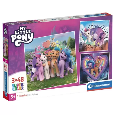 My Little Pony puzzle 3x48 kosov fotografija izdelka