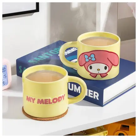 My Melody skodelica z reliefnim vzorcem 384 ml fotografija izdelka