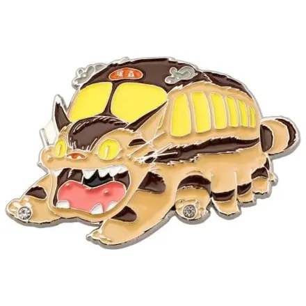 My Neighbor Totoro Kovinska broška Catbus fotografija izdelka